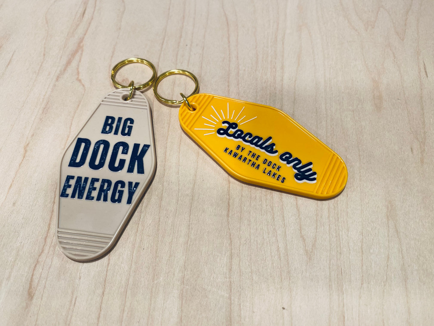 "Big Dock Energy" Motel Keychain