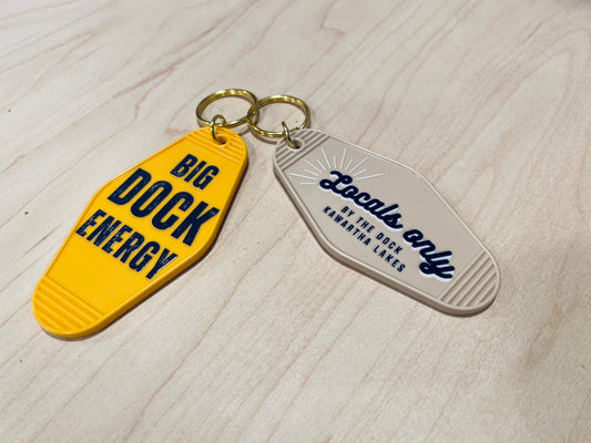 "Big Dock Energy" Motel Keychain