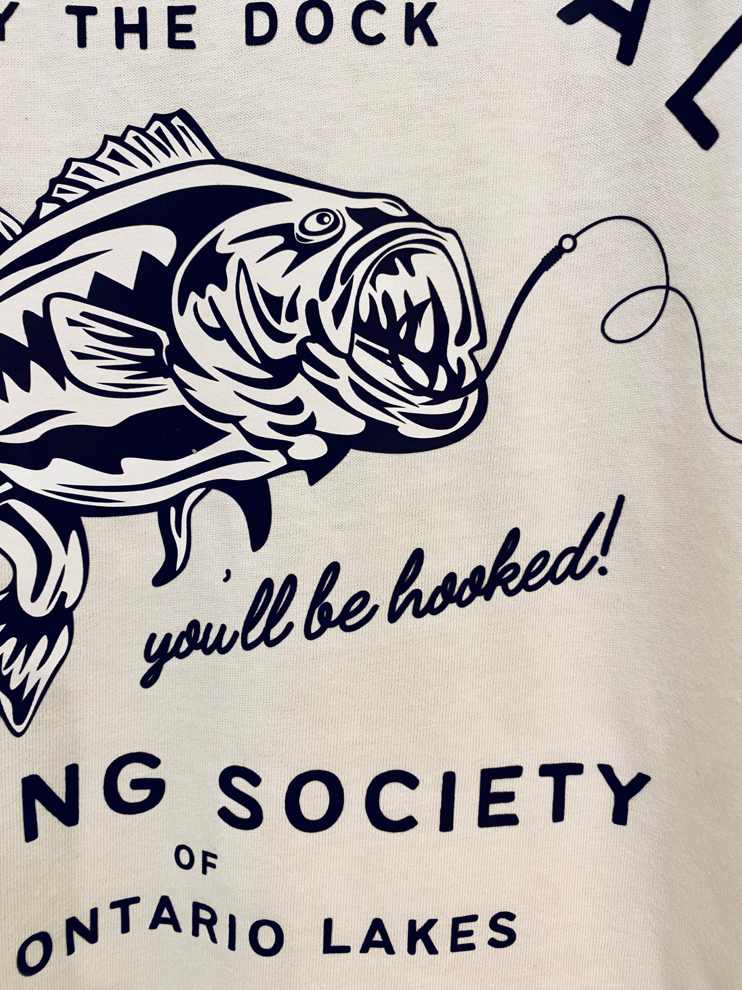 Fish Local By The Dock Camp Tee