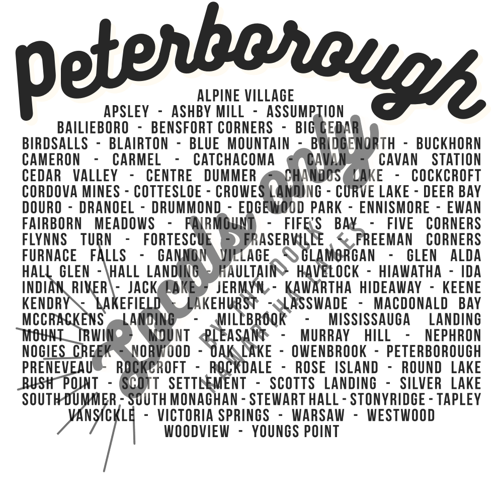 Peterborough County Sweater Back